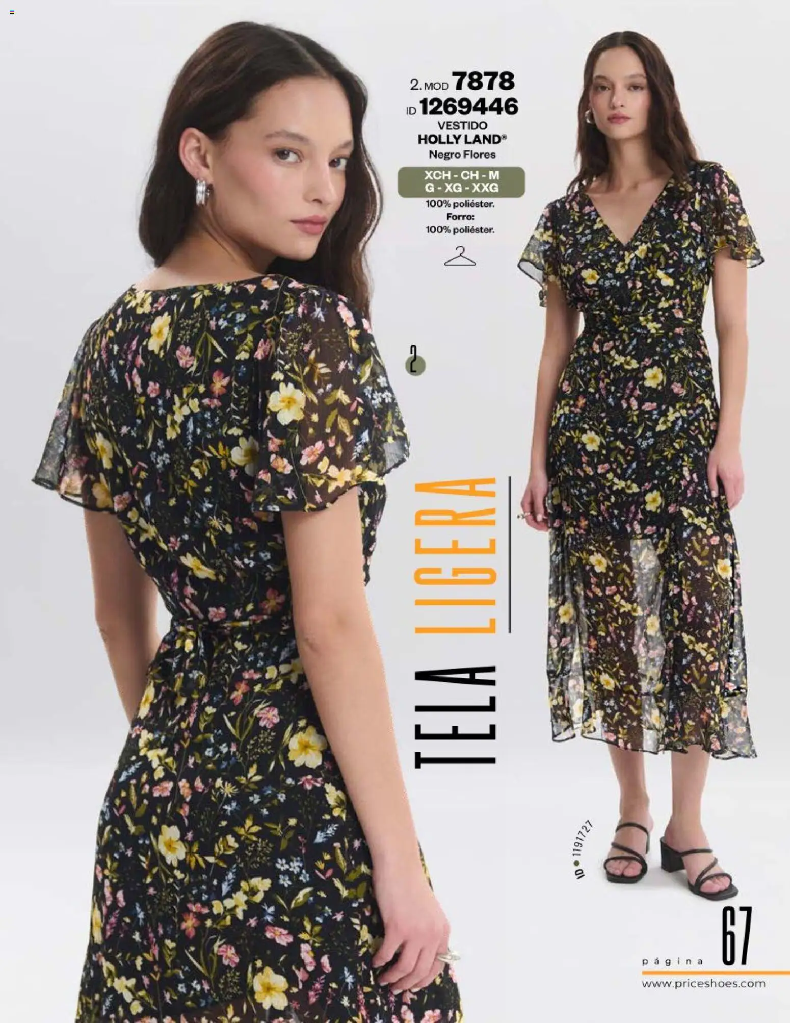 Vista previa las ofertas de la tienda Price Shoes - Catálogo Playa desde el 13/02/2026 - Flores, Vestido