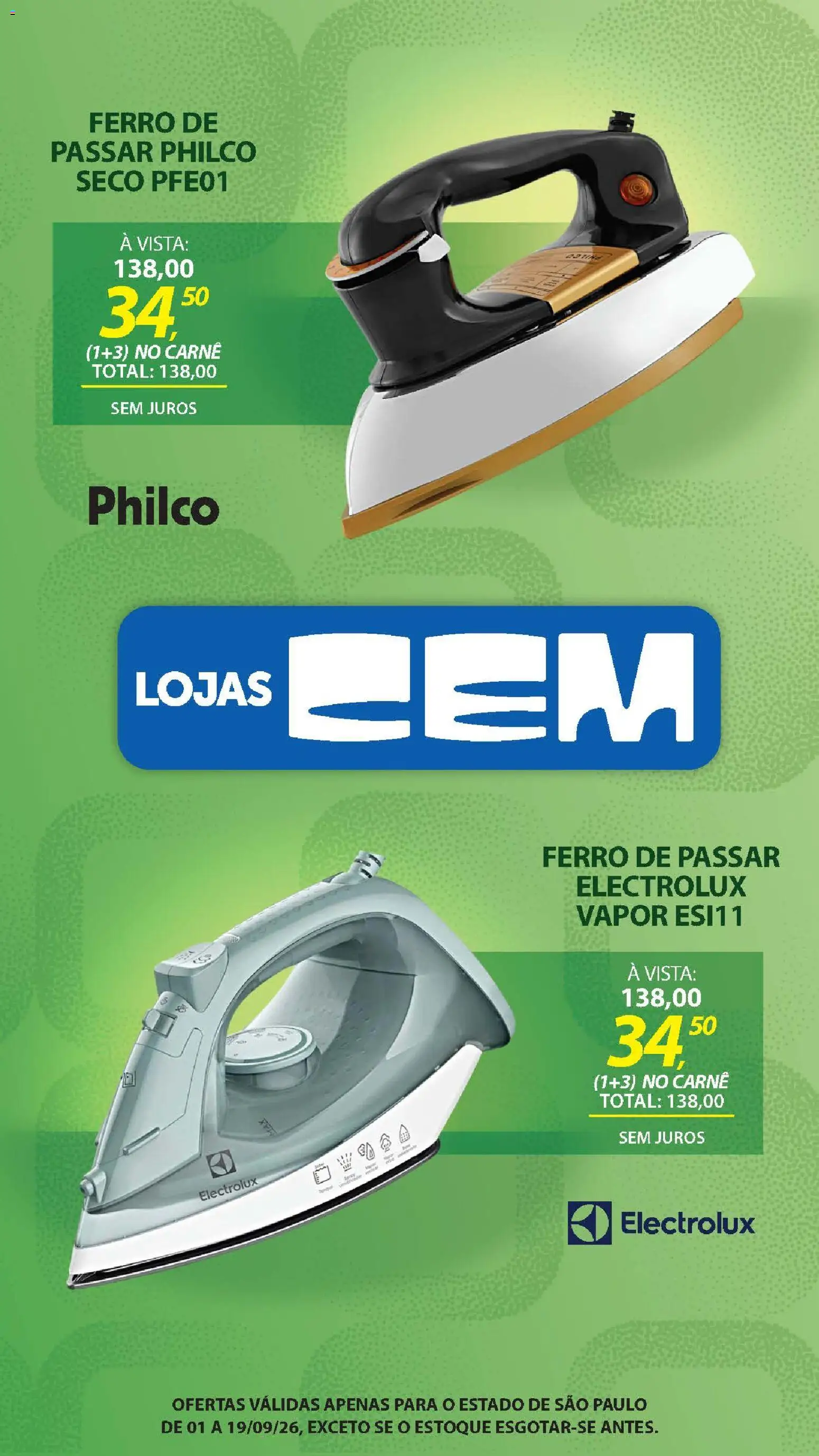 Ofertas Lojas Cem até 19/09/2026. - Página 122