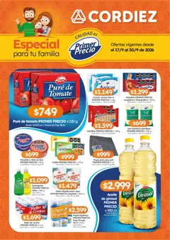 Vista previa del folleto de la tienda Cordiez válido desde el 17/09/2026 