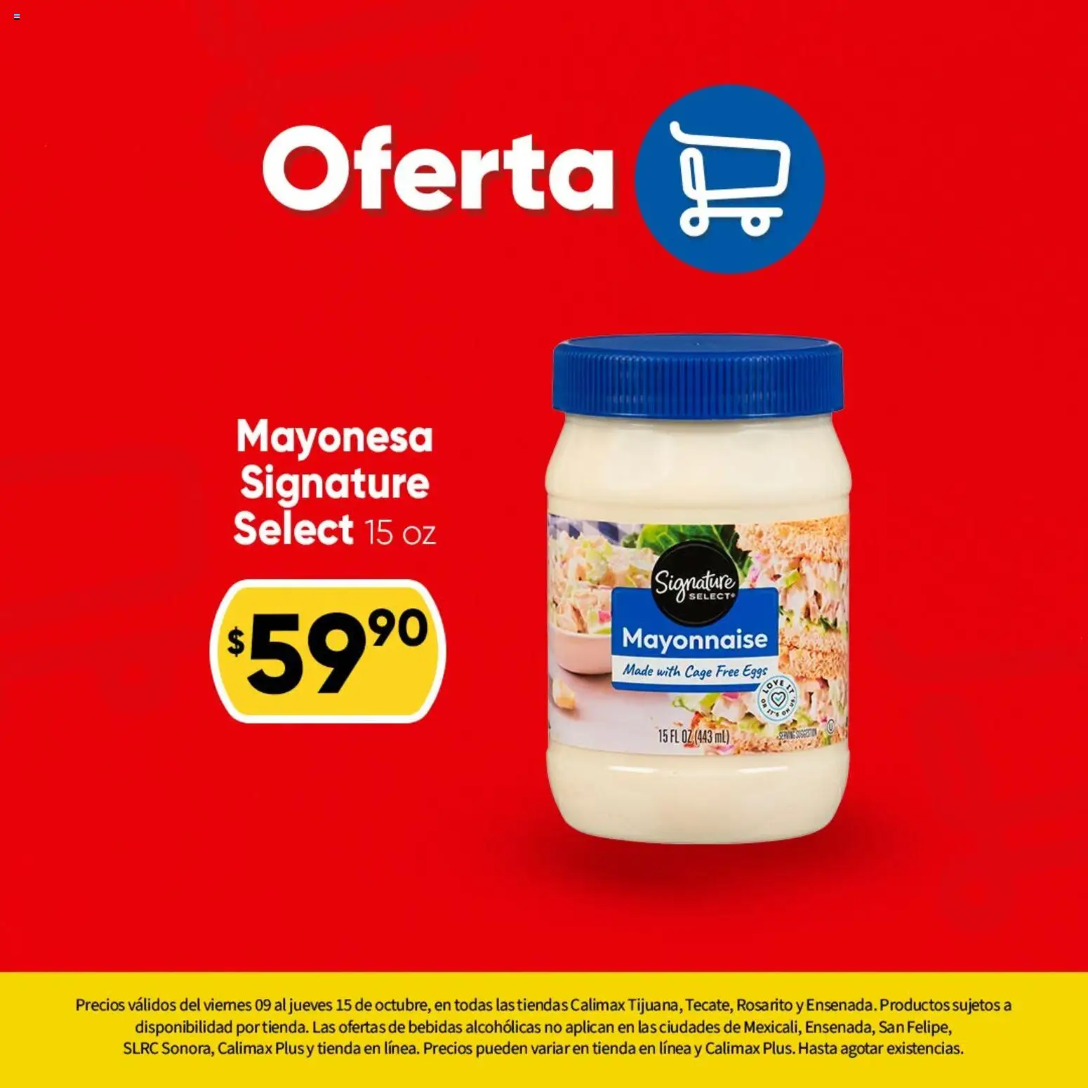 Vista previa las ofertas de la tienda Calimax - Calimax folleto Oferta desde el 09/10/2026 
