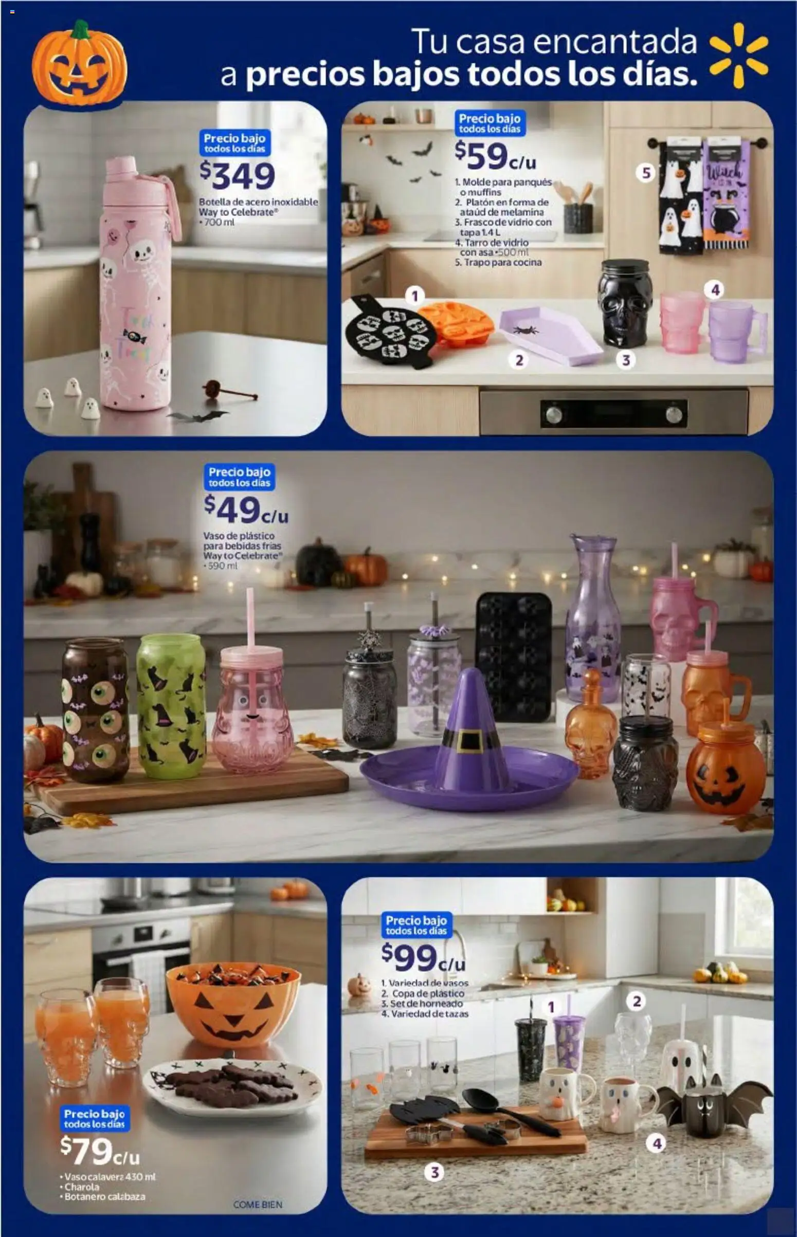 Vista previa las ofertas de la tienda Walmart - Walmart folleto Halloween desde el 01/10/2026 