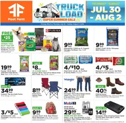 Ad Preview of Mills Fleet Farm Mills Fleet Farm Black Friday in July from 07/30/2026