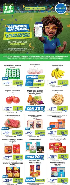 Pré-Visualização do folheto "Prezunic ofertas" da loja Prezunic válido a partir de 07/07/2026