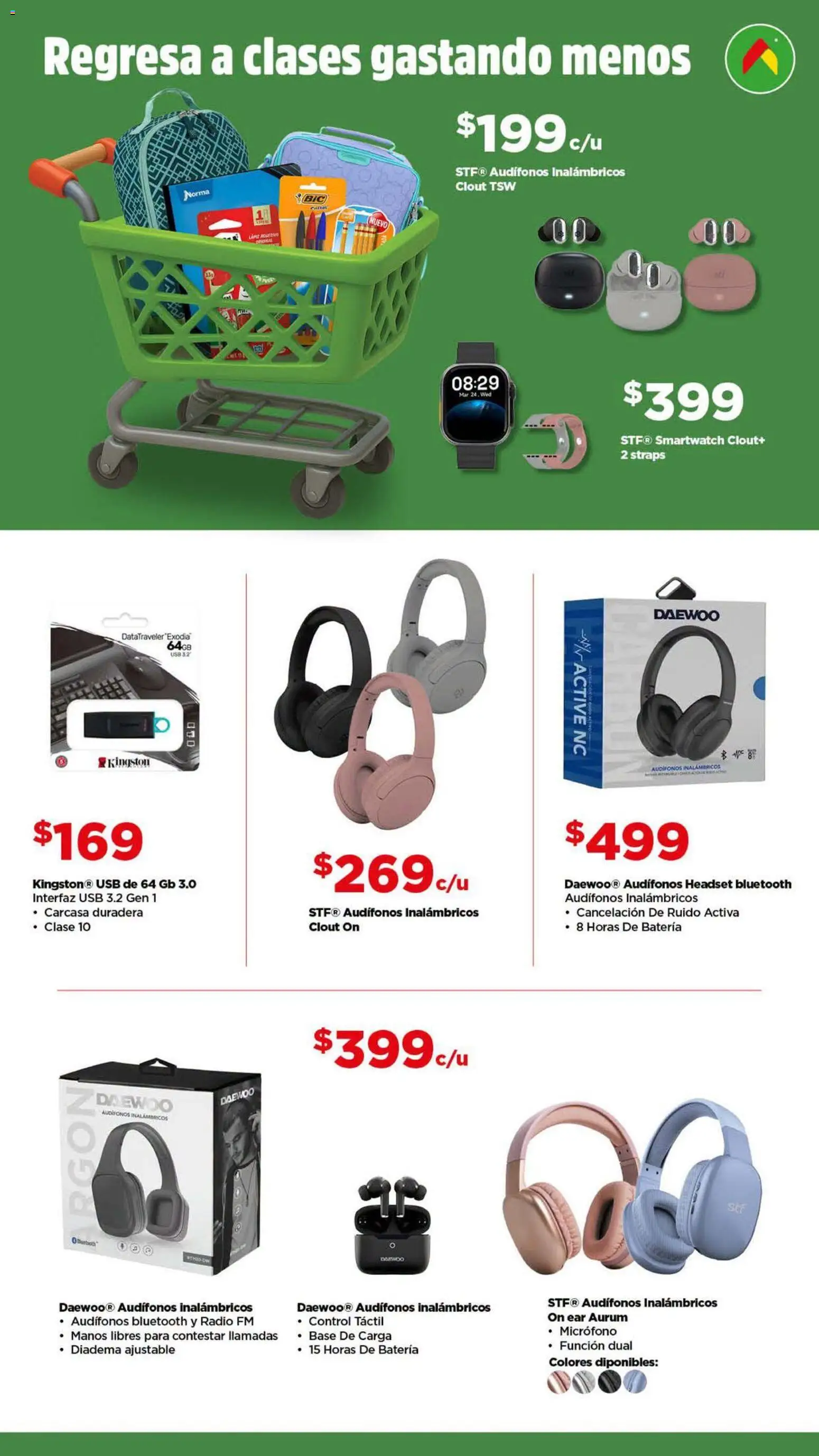 Vista previa las ofertas de la tienda Bodega Aurrerá - Bodega Aurrerá folleto Back to School desde el 10/07/2026 