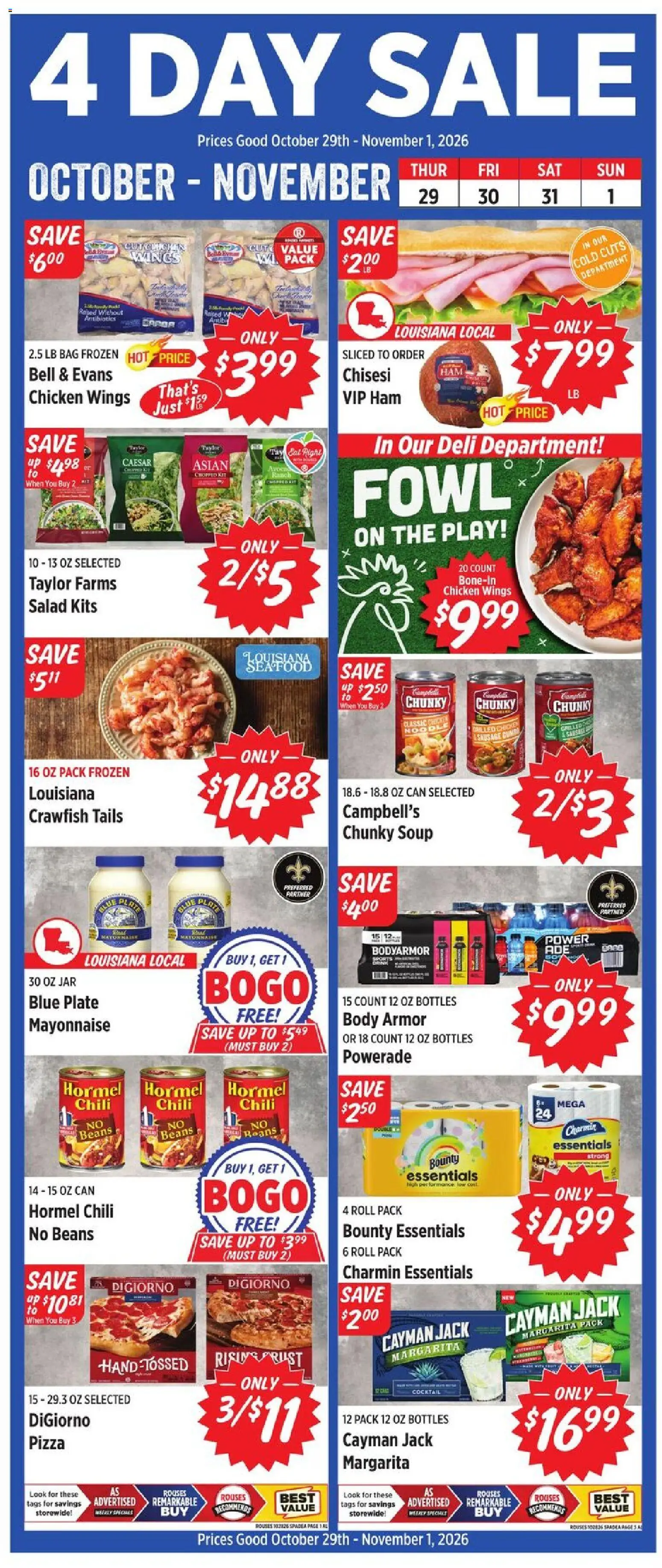 Ad Preview of Rouses Rouses Weekly Ad from 10/28/2026