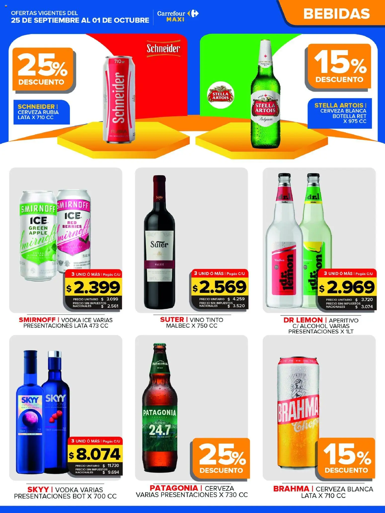 Vista previa del folleto de la tienda Carrefour Maxi válido desde el 25/09/2026 