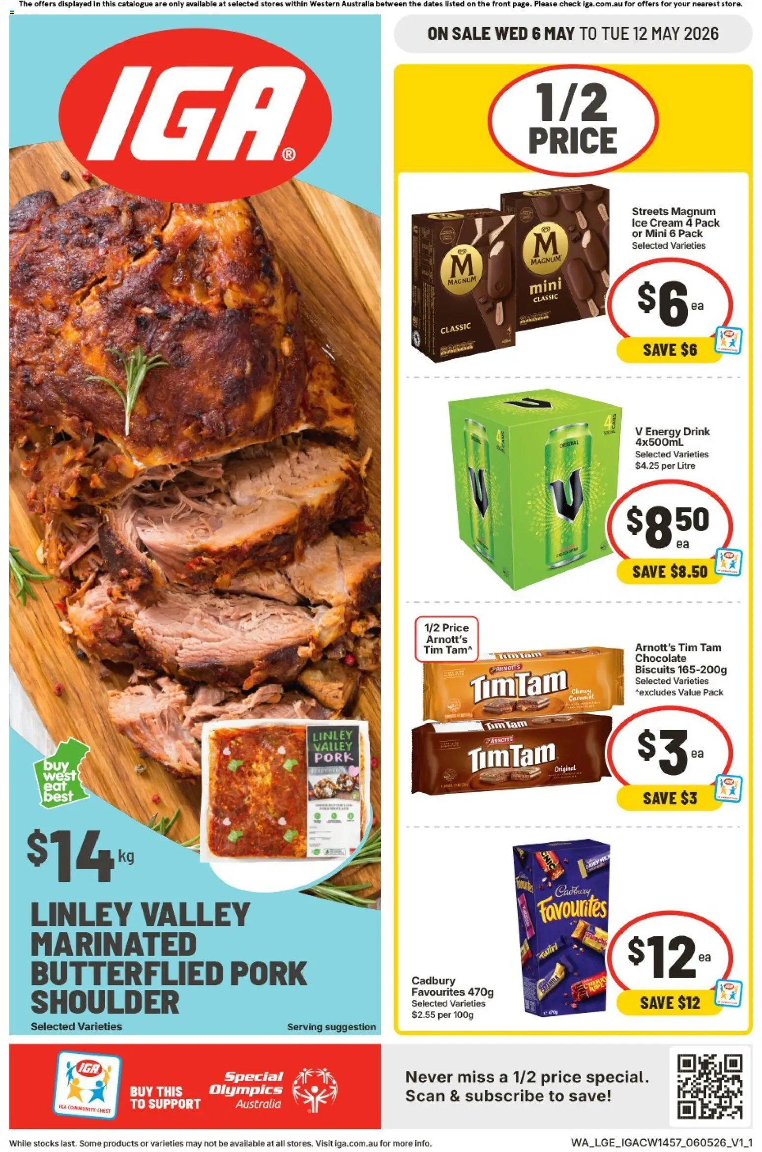 Preview of catalogue IGA catalogue WA from shop IGA valid 06/05/2026