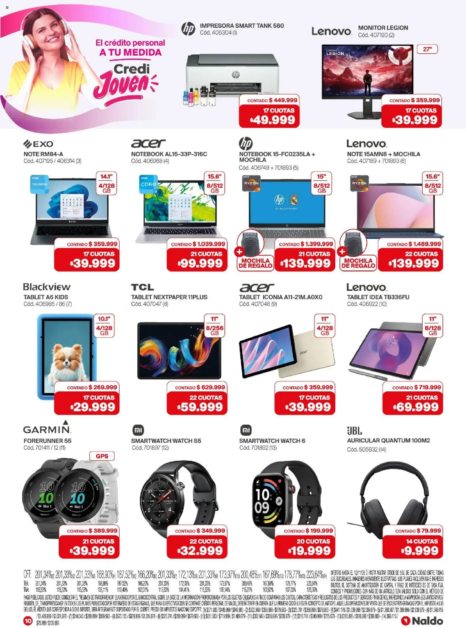 Vista previa del folleto de la tienda Naldo válido desde el 01/11/2026 