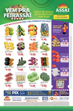 Pré-Visualização do folheto "Assaí Atacadista ofertas - PR" da loja Assaí Atacadista válido a partir de 17/10/2026