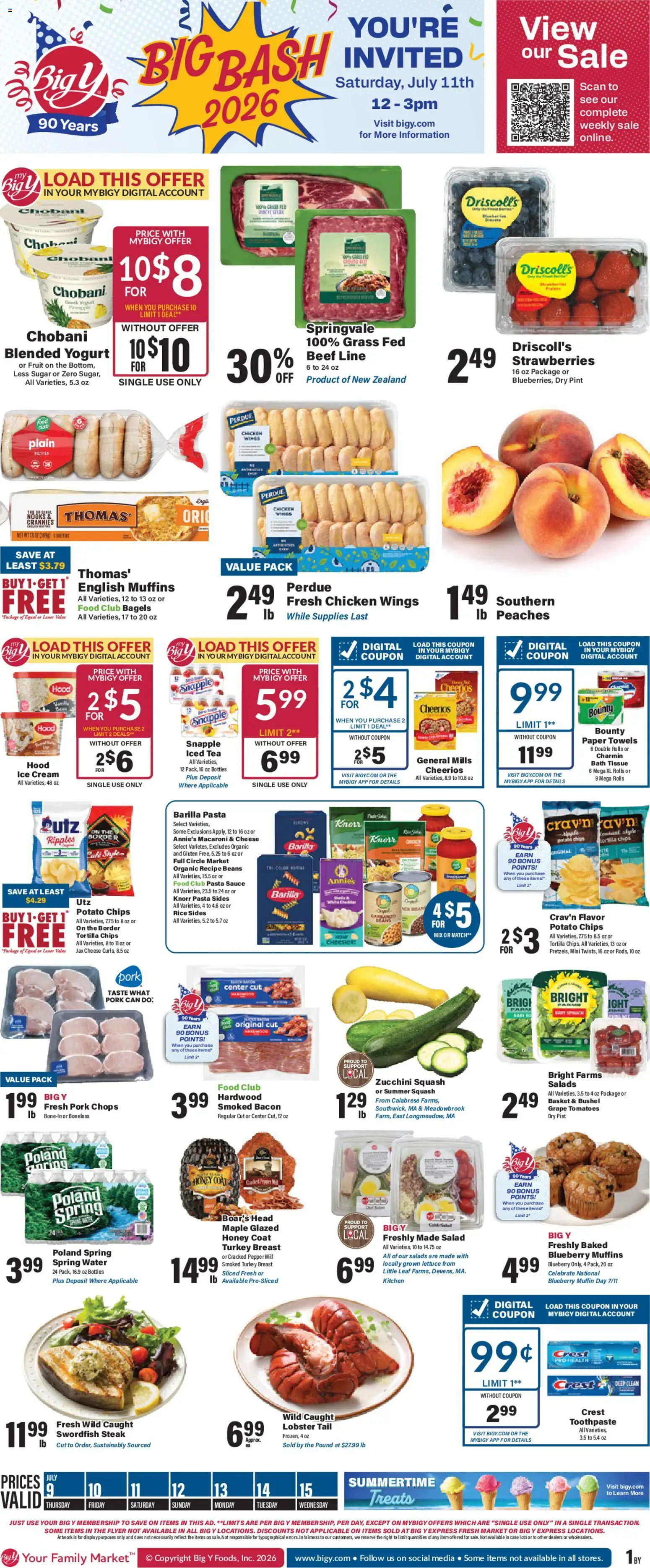 Big Y Weekly Ad from 07/09/2026 >> Flyer