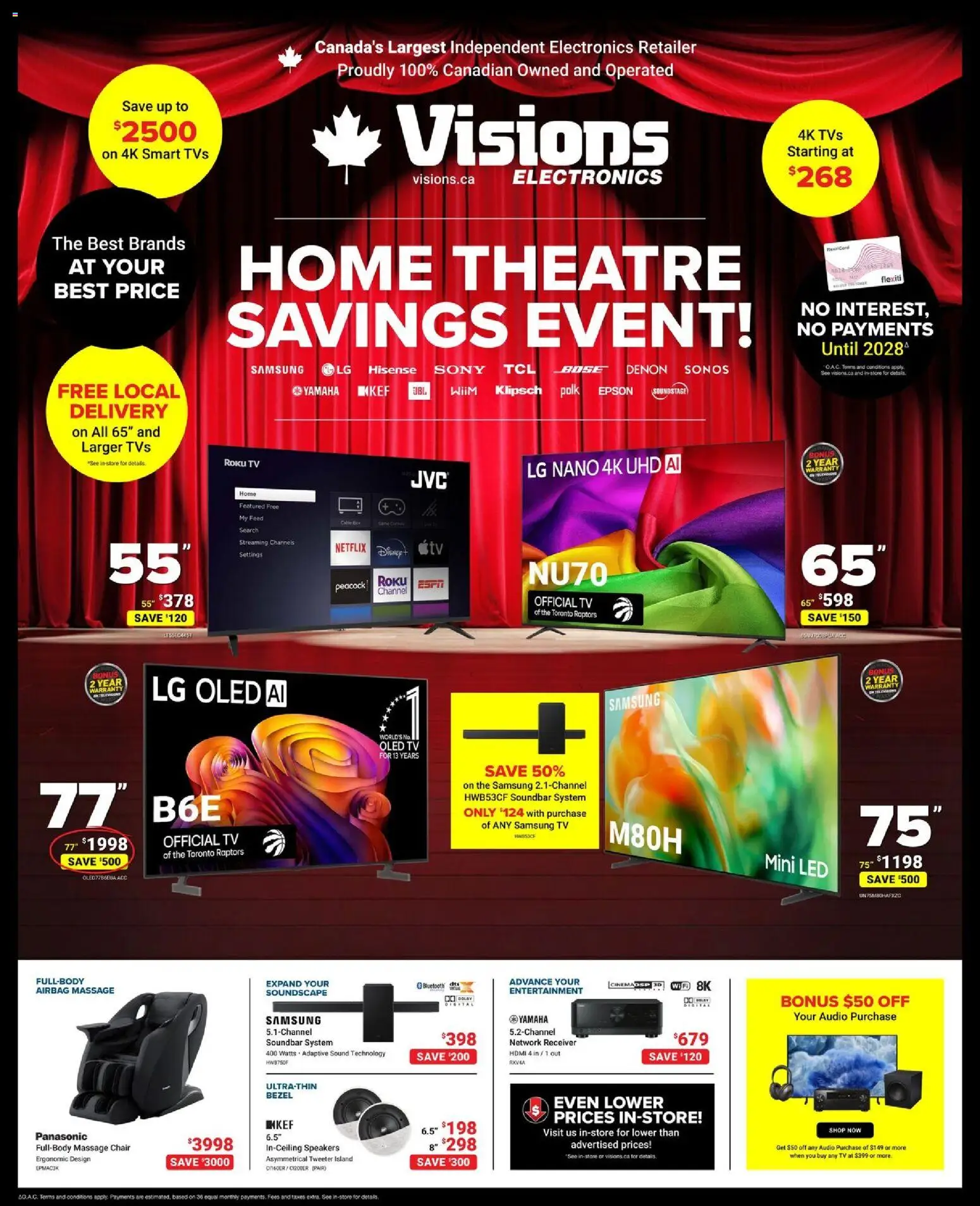 Preview of leaflet Visions weekly flyer / circulaire from shop Visions is valid from Sep 18, 2026