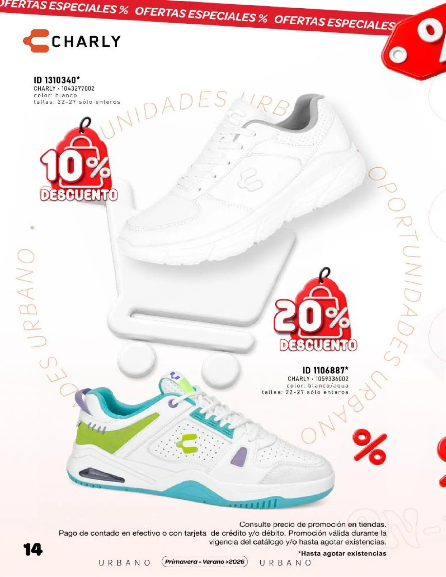 Vista previa las ofertas de la tienda Price Shoes - Price Shoes catálogo Oportunidades Urbano desde el 03/07/2026 