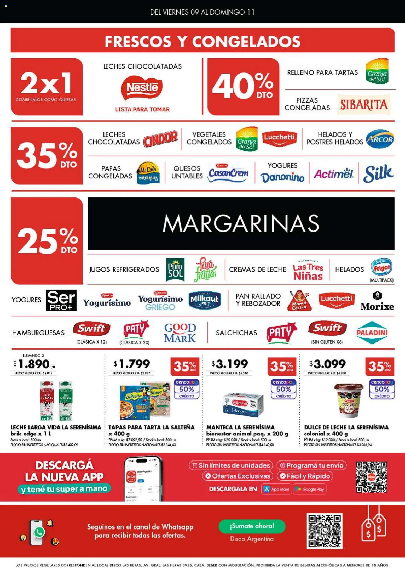 Vista previa del folleto de la tienda Disco válido desde el 09/10/2026 