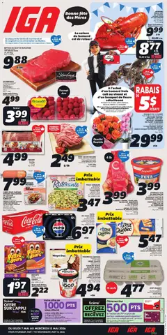 Preview of leaflet IGA circulaire - Quebec from shop IGA is valid from May 07, 2026