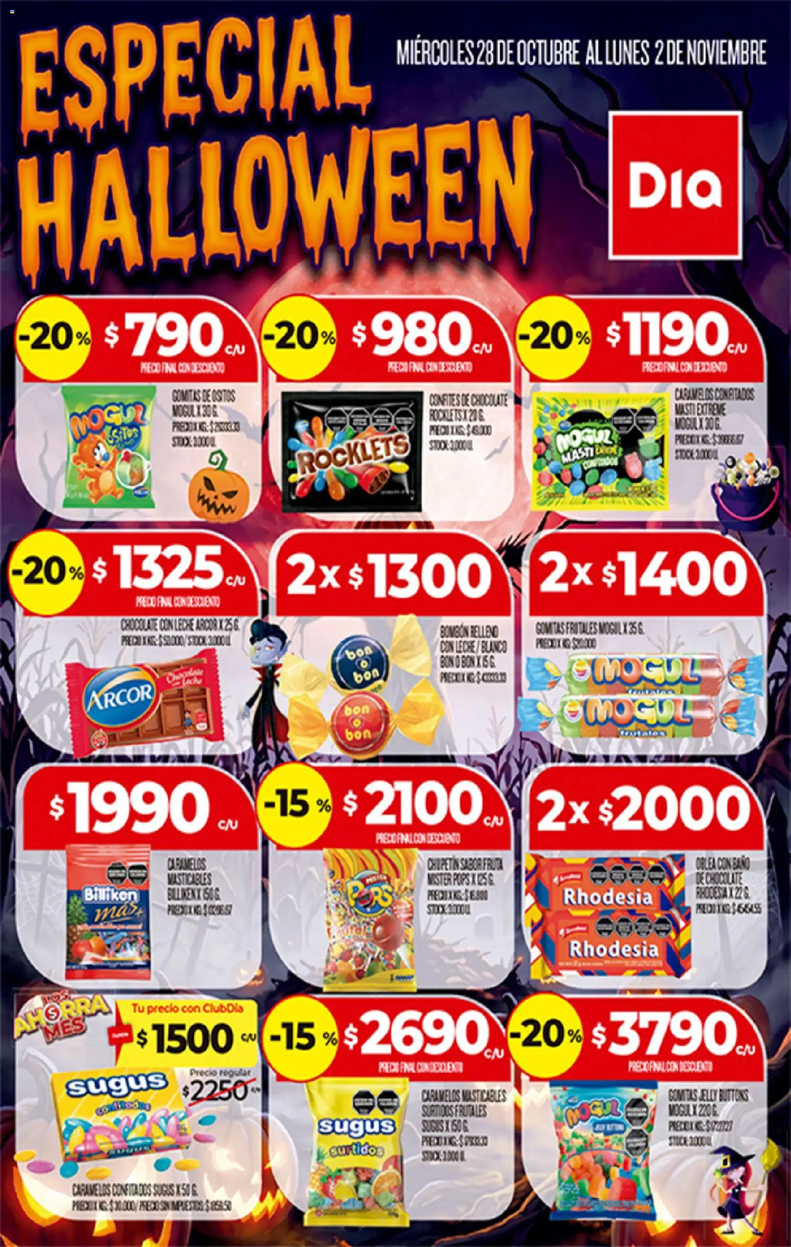 Vista previa del folleto de la tienda Dia válido desde el 28/10/2026 