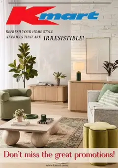 Preview of catalogue Kmart catalogue from shop Kmart valid 4 Aug 2026