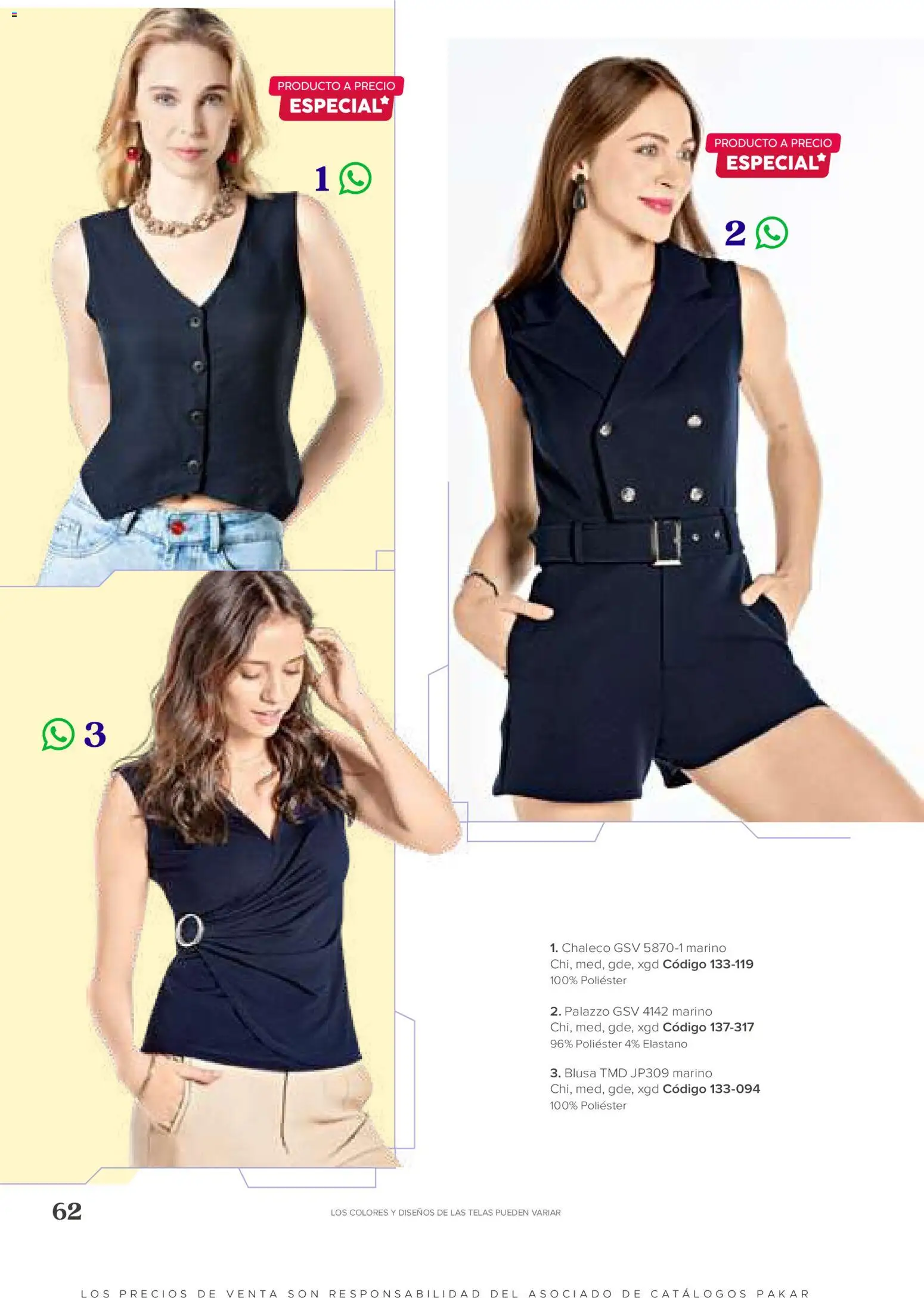 Vista previa las ofertas de la tienda SC Pakar - SC Pakar catálogo Ropa desde el 31/07/2026 