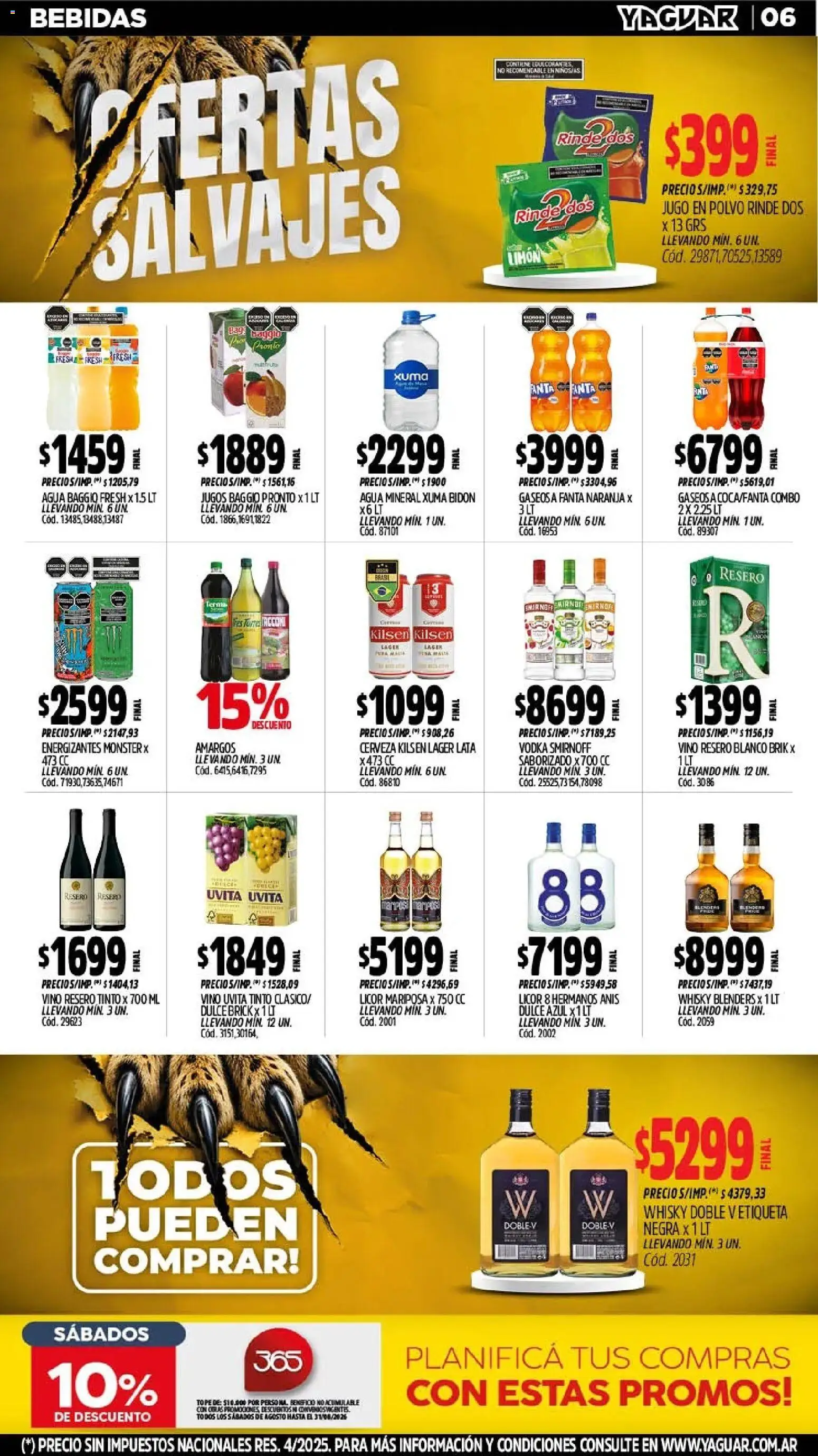 Vista previa del folleto de la tienda Yaguar válido desde el 03/08/2026 