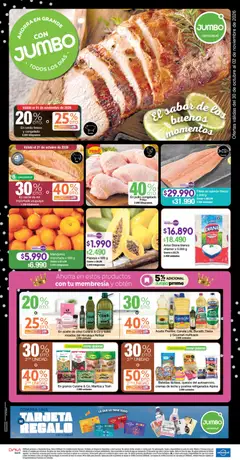  Vista previa del prospecto Jumbo catálogo Ofertas del almacen Jumbo válida del 30/10/2026 al 02/11/2026