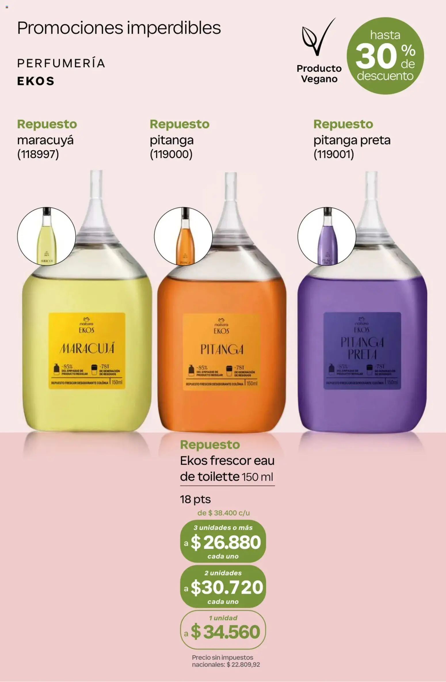 Vista previa del folleto de la tienda Natura válido desde el 22/10/2026 