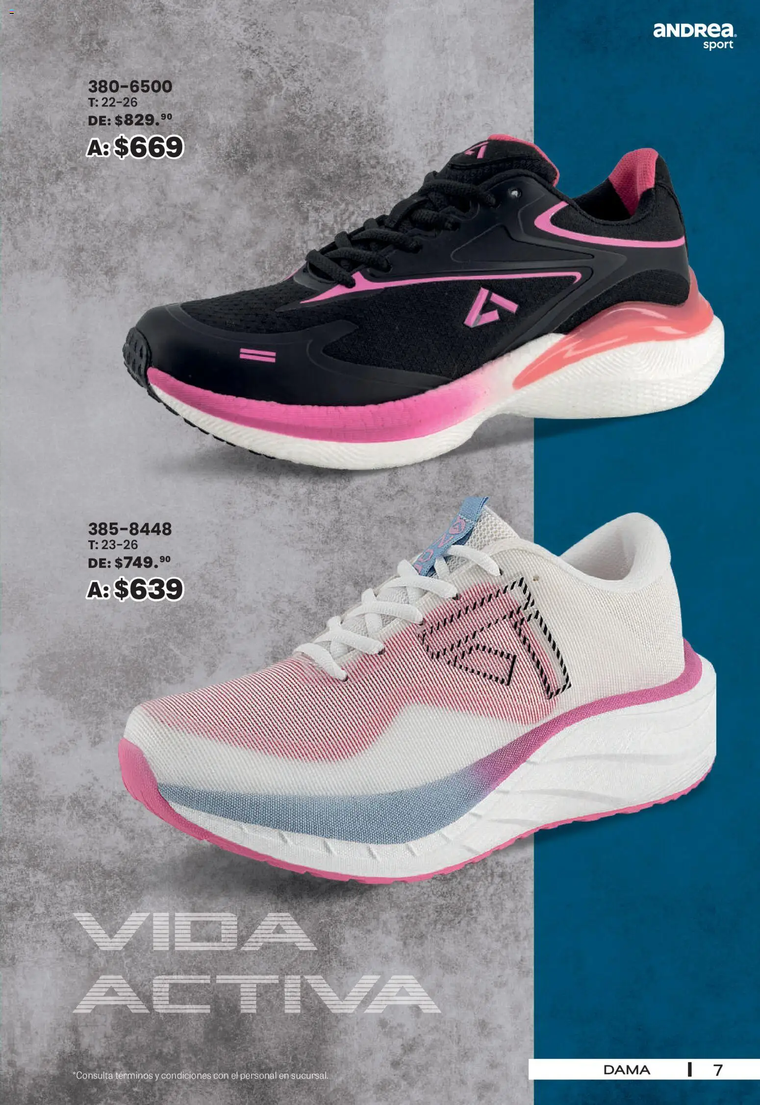 Vista previa las ofertas de la tienda Andrea - Andrea catálogo Sport desde el 30/08/2026 