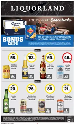 Preview of catalogue Liquorland catalogue OS from shop Liquorland valid 23/09/2026