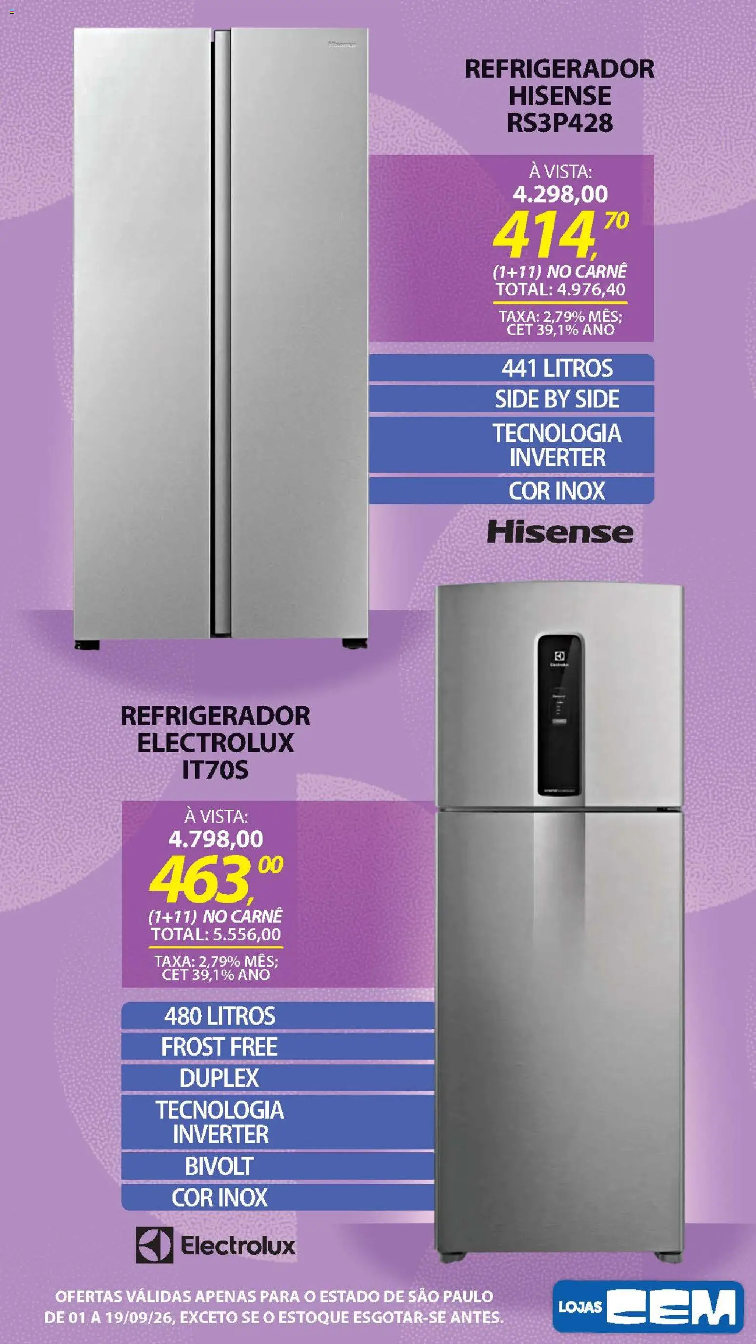 Ofertas Lojas Cem até 19/09/2026. - Página 49