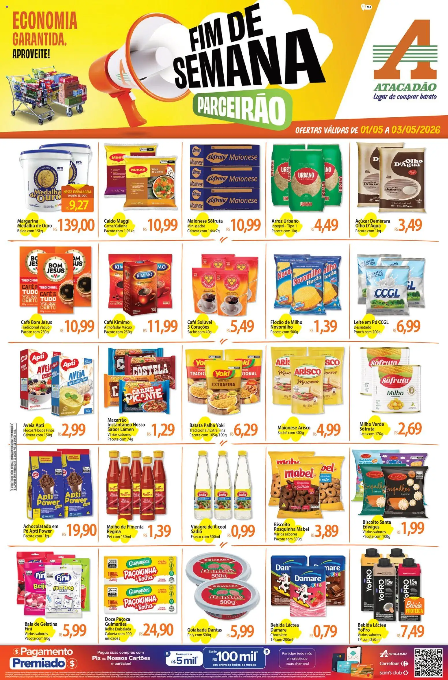 Pré-Visualização do folheto "Atacadão ofertas - MA" da loja Atacadão válido a partir de 01/05/2026