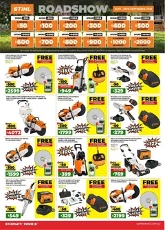 Preview of catalogue Sydney Tools catalogue from shop Sydney Tools valid 24/09/2026