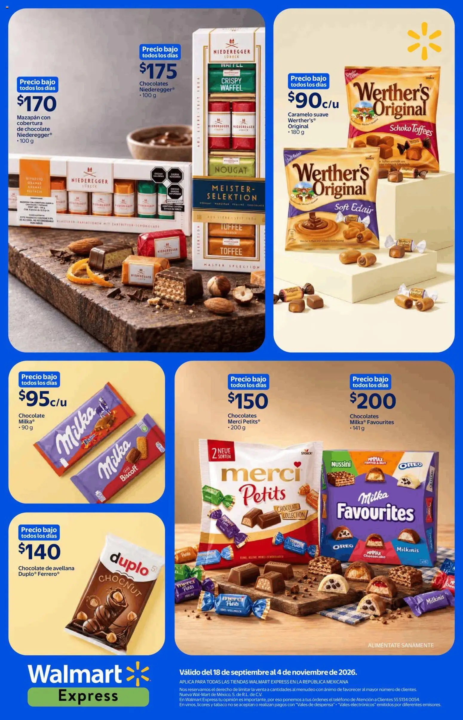 Vista previa las ofertas de la tienda Walmart Express - Walmart Express folleto El poder de la tradición alemana en tu mesa desde el 18/09/2026 - Chocolate, Teléfono, Oreo, Despensa