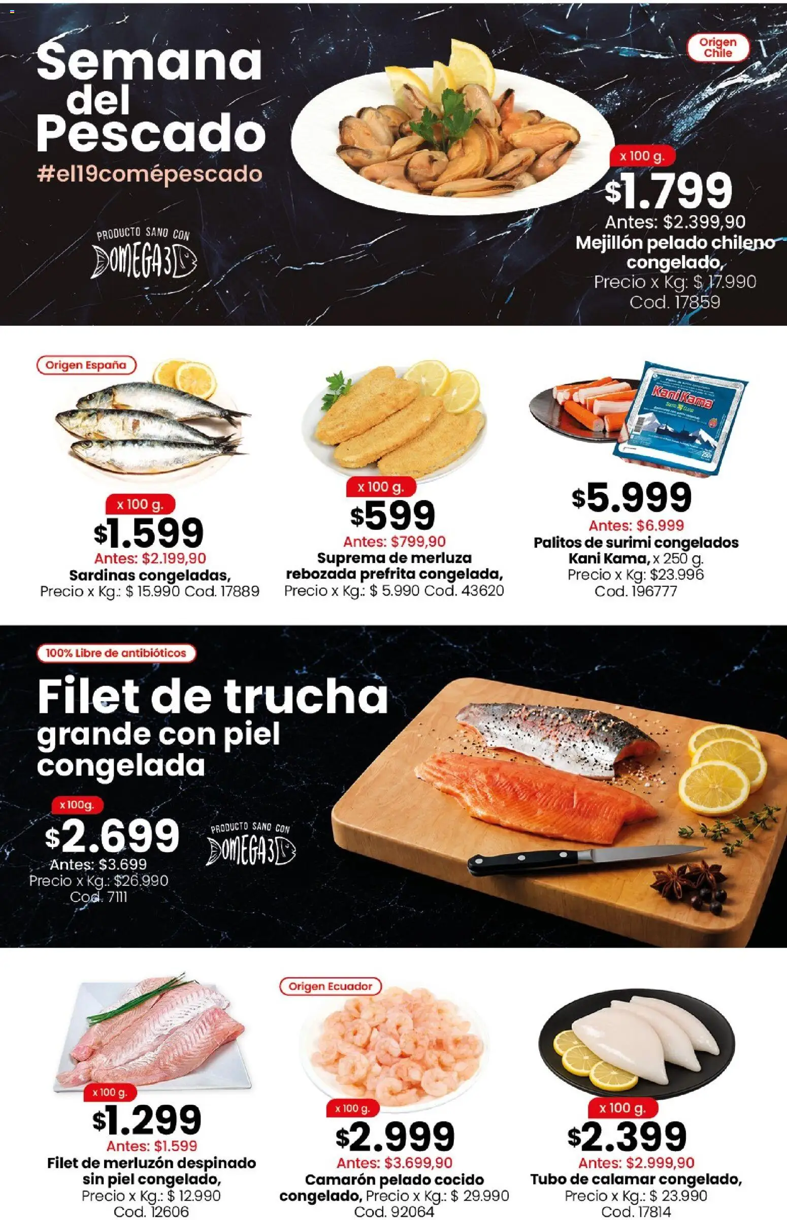 Vista previa del folleto de la tienda Coto válido desde el 17/08/2026 - Trucha, Sardinas