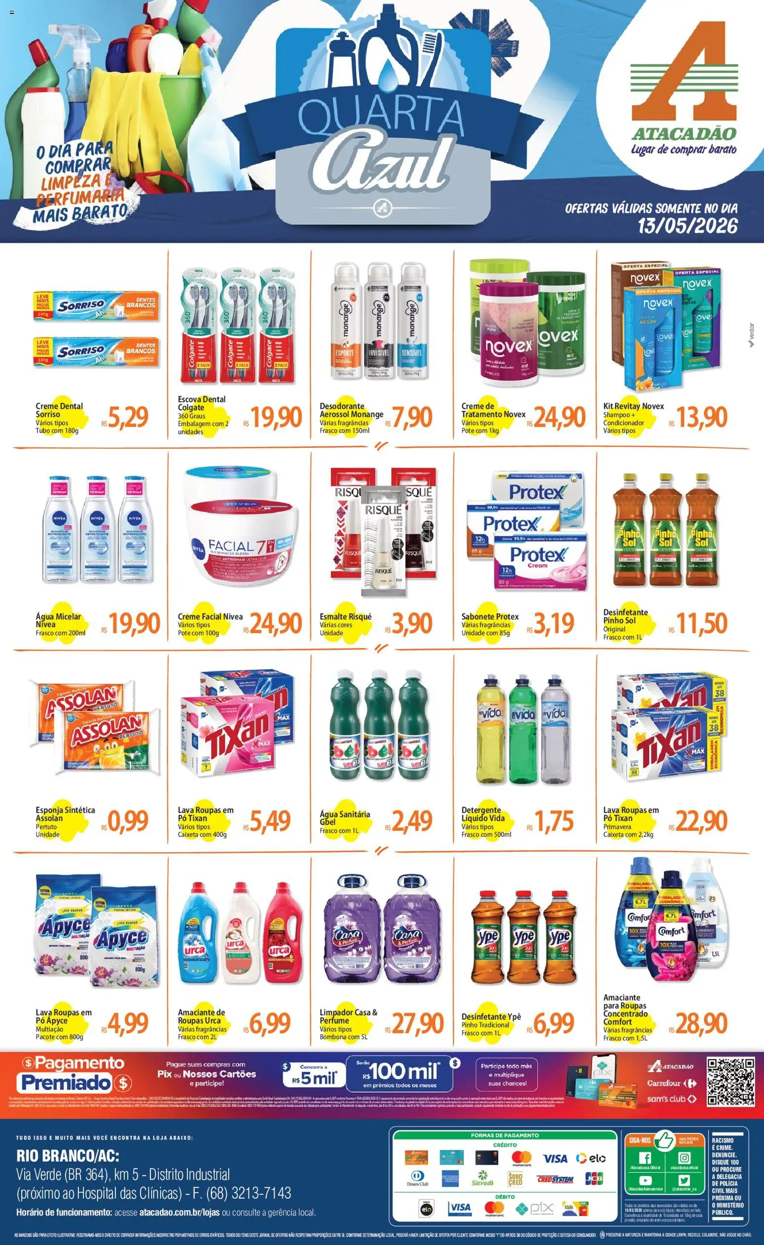 Pré-Visualização do folheto "Atacadão ofertas - AC" da loja Atacadão válido a partir de 13/05/2026