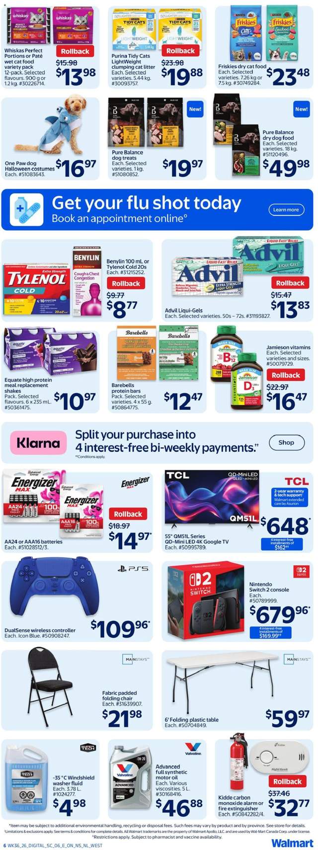 New Walmart flyer from Oct 01