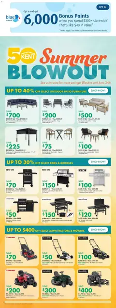 Preview of leaflet Kent Summer blowout flyer - NS from shop Kent is valid from Jun 18, 2026