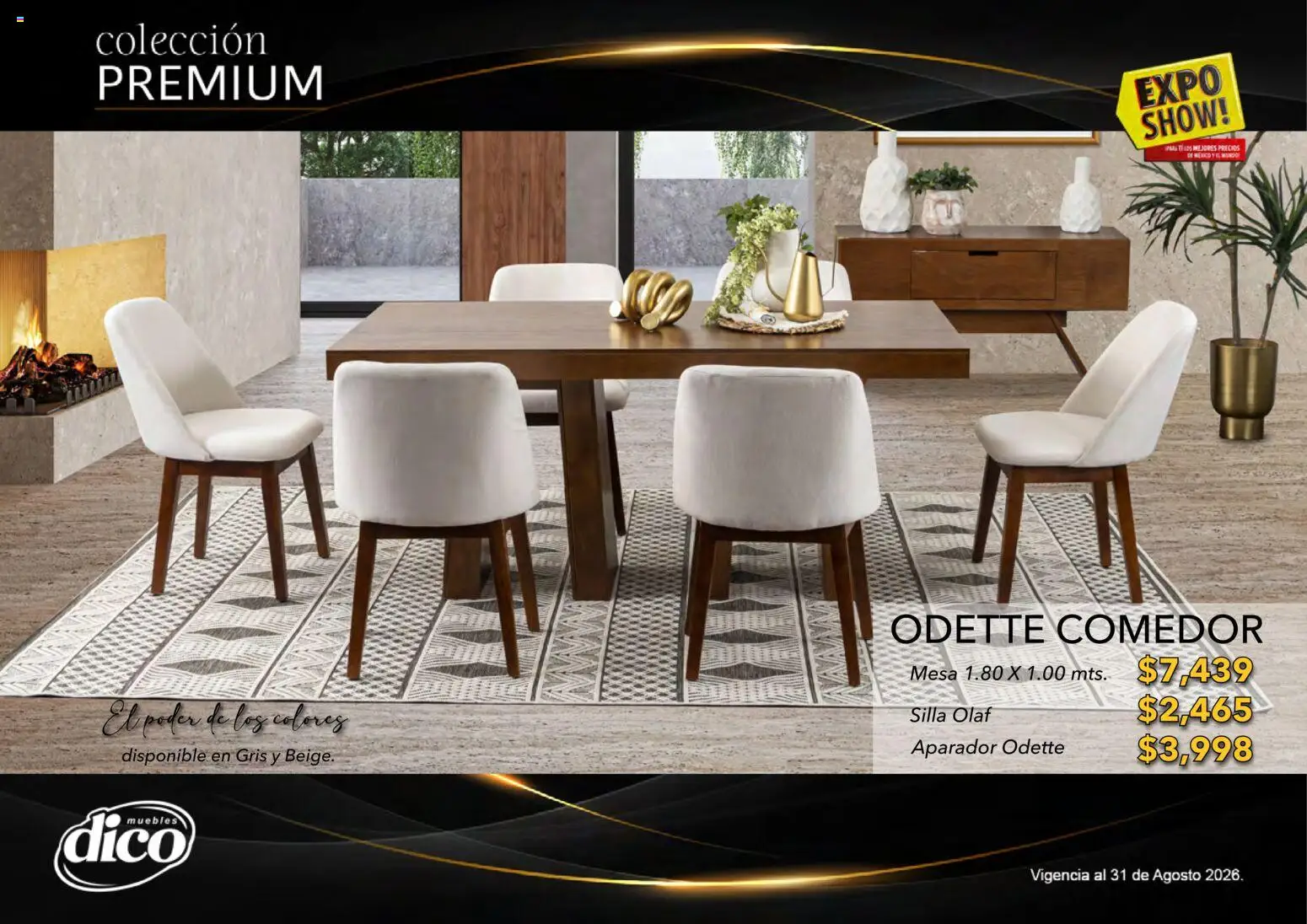 Vista previa las ofertas de la tienda Muebles Dico - Muebles Dico catálogo Colección Premium desde el 01/08/2026 