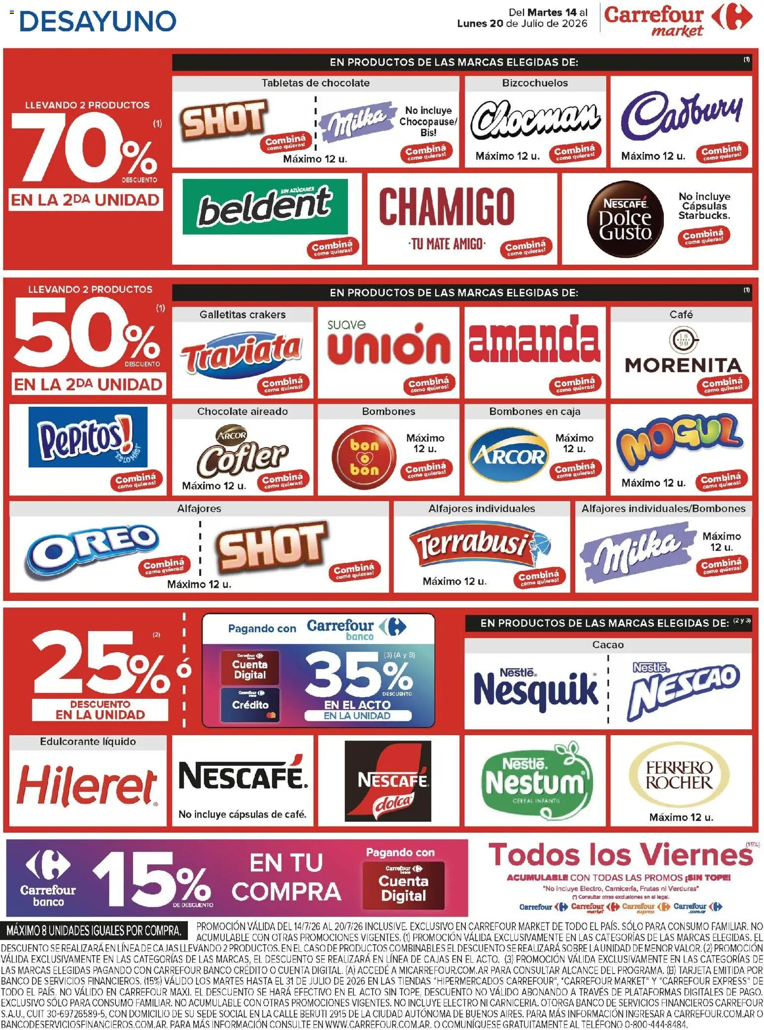Vista previa del folleto de la tienda Carrefour válido desde el 14/07/2026 
