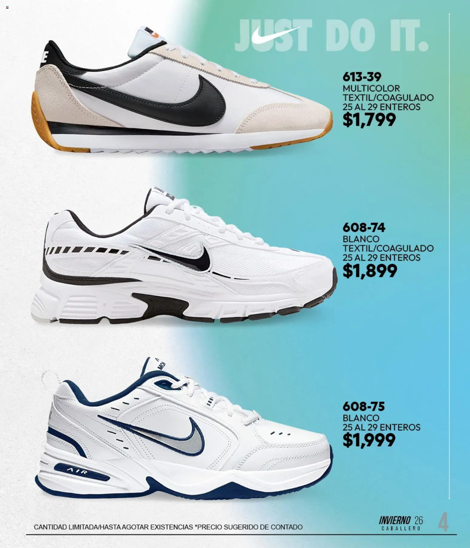 Vista previa las ofertas de la tienda Cklass - Cklass catálogo Sportbrands Caballero Invierno desde el 11/09/2026 
