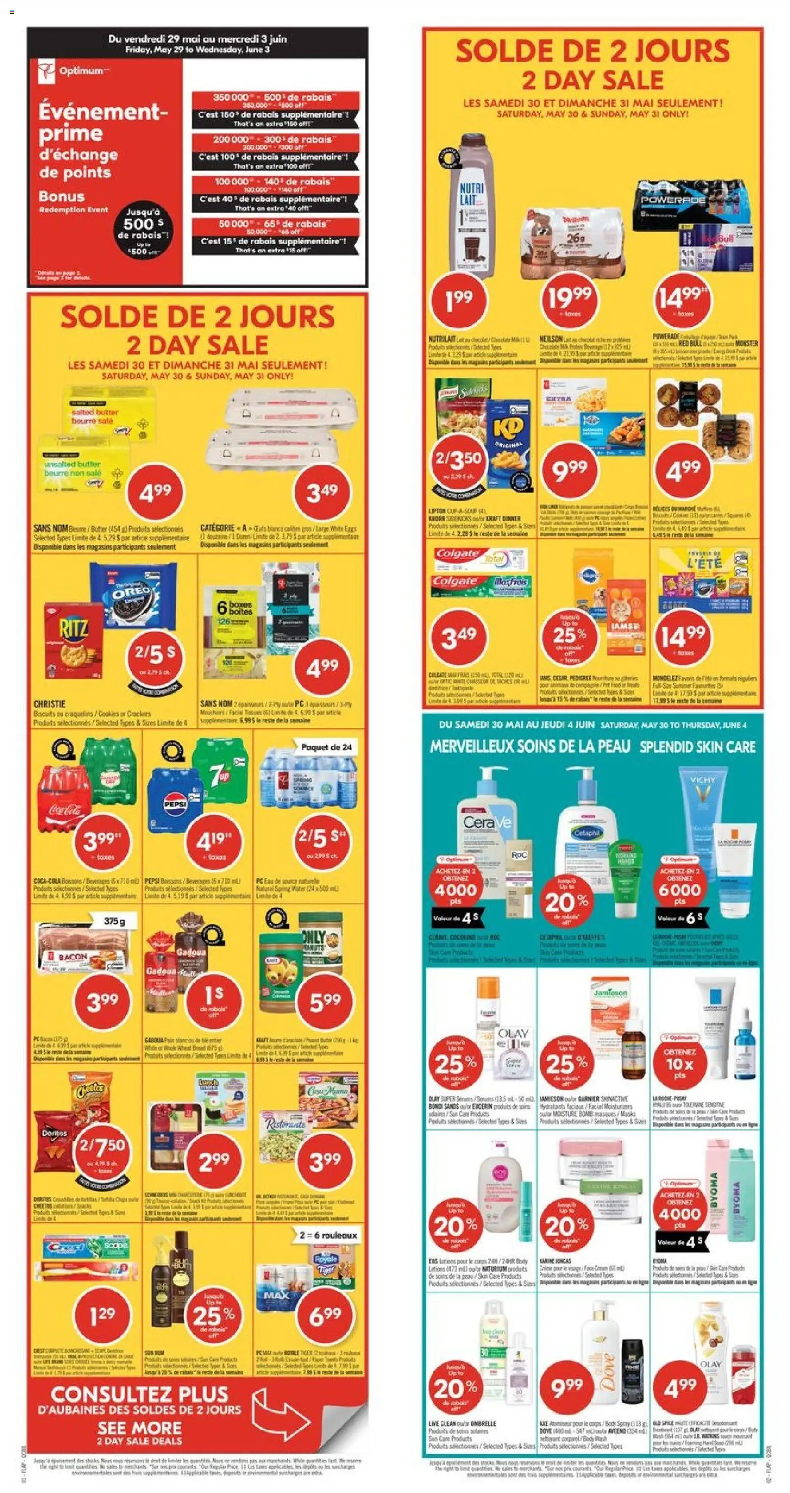 Preview of leaflet Pharmaprix weekly flyer / circulaire from shop Pharmaprix is valid from May 29, 2026