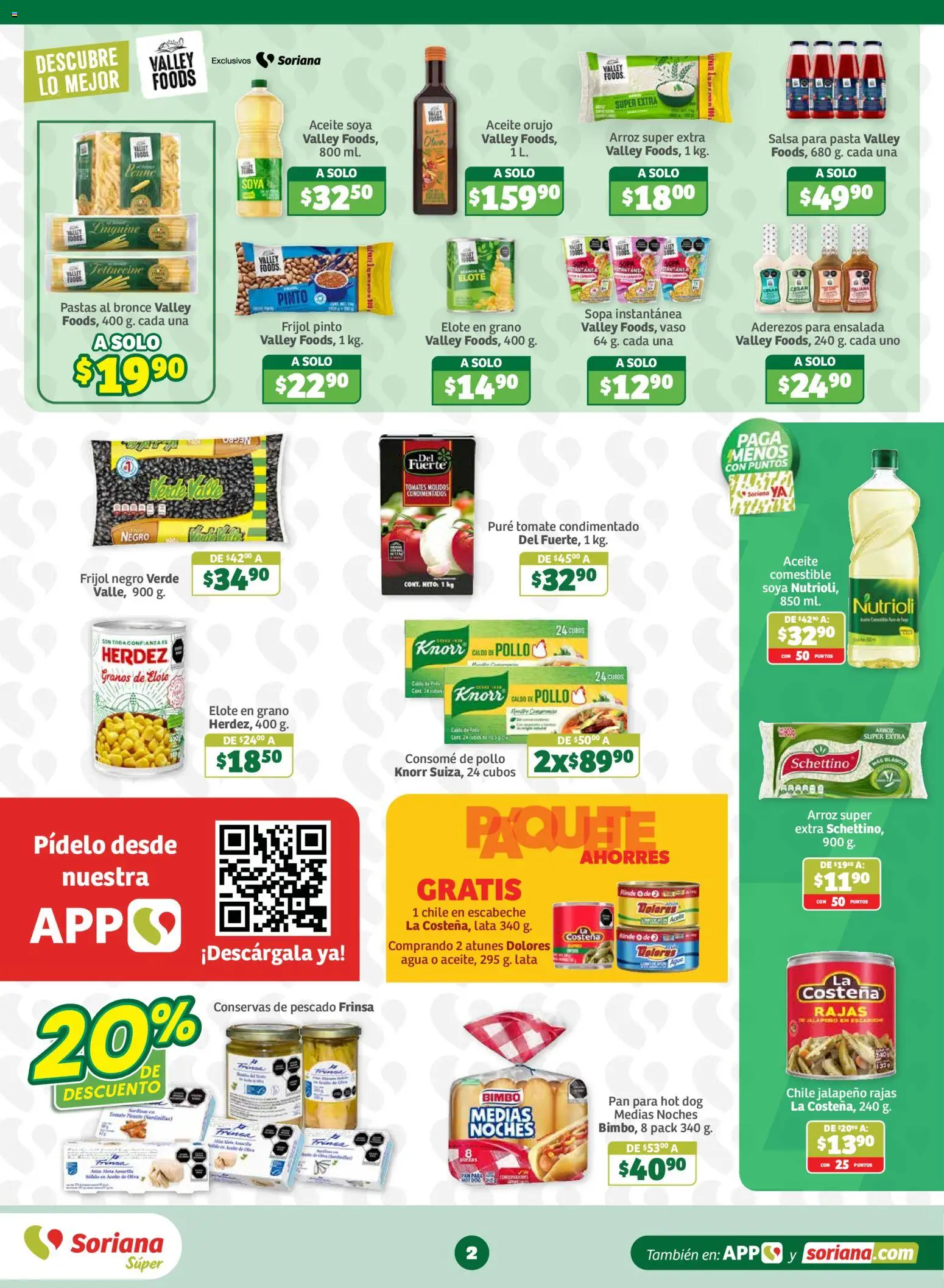 Vista previa las ofertas de la tienda Soriana - Soriana folleto En México Oferta se dice Soriana Súper desde el 16/10/2026 
