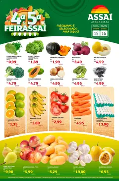 Pré-Visualização do folheto "Assaí Atacadista ofertas - DF" da loja Assaí Atacadista válido a partir de 15/07/2026