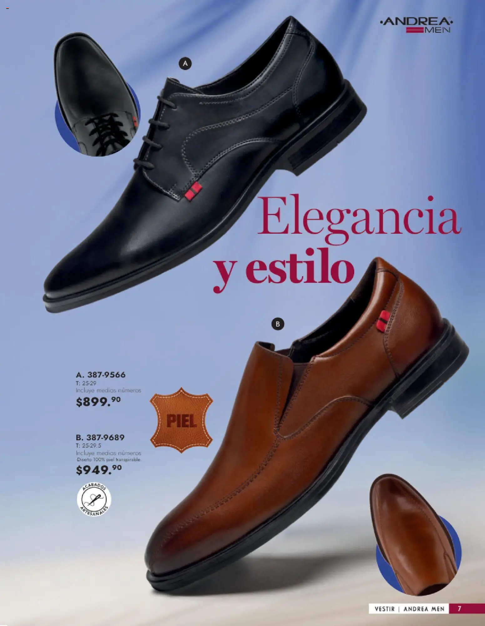 Vista previa las ofertas de la tienda Andrea - Catálogo Calzado Caballero desde el 25/01/2026 