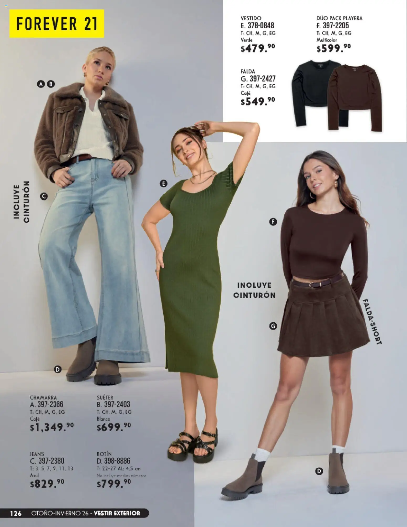 Vista previa las ofertas de la tienda Andrea - Andrea catálogo Vestir desde el 23/08/2026 