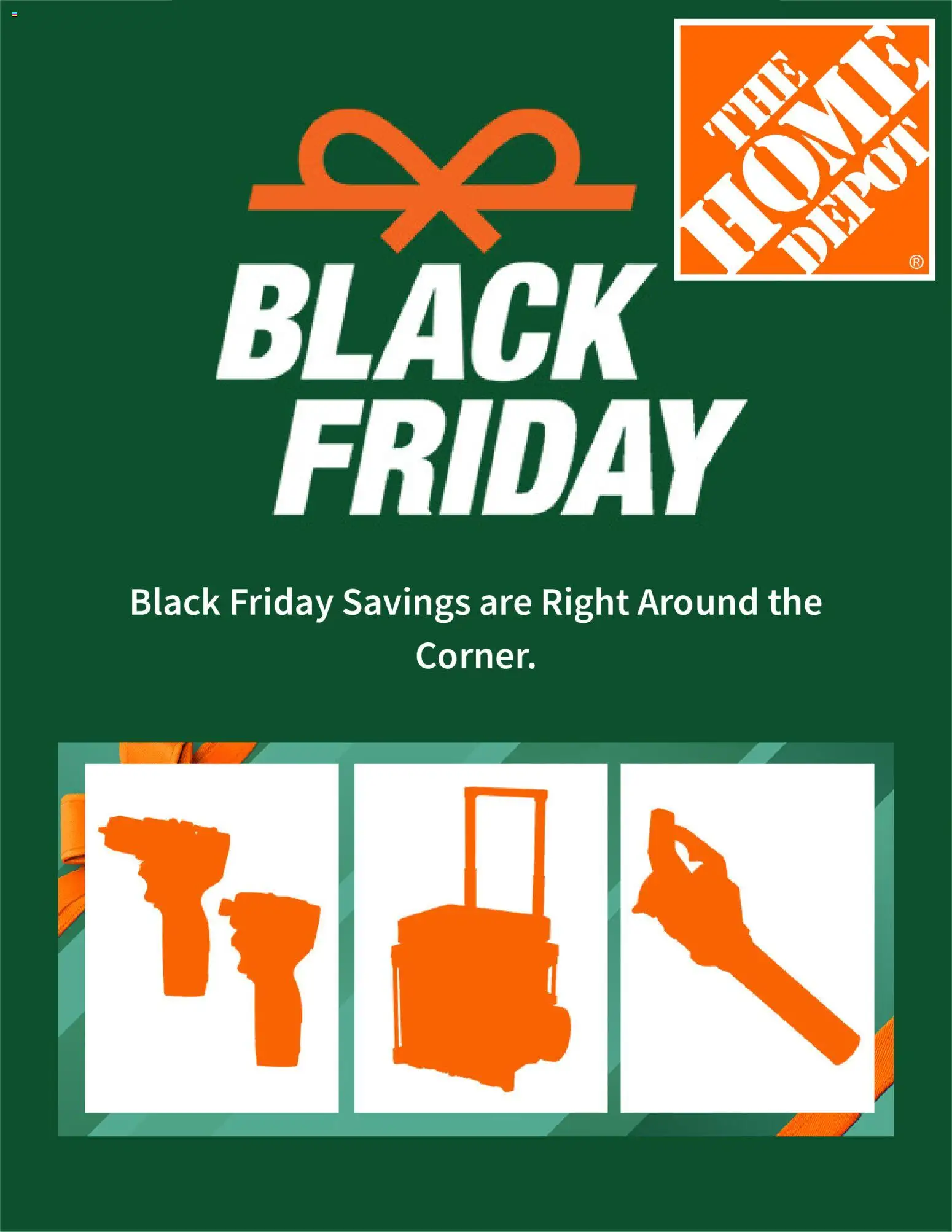 Preview of leaflet Home Depot Black Friday Advice from shop Home Depot is valid from Oct 22, 2026