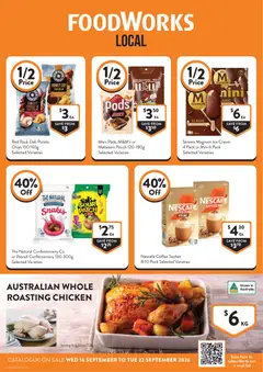 Preview of catalogue Foodworks catalogue VIC from shop Foodworks valid 16/09/2026
