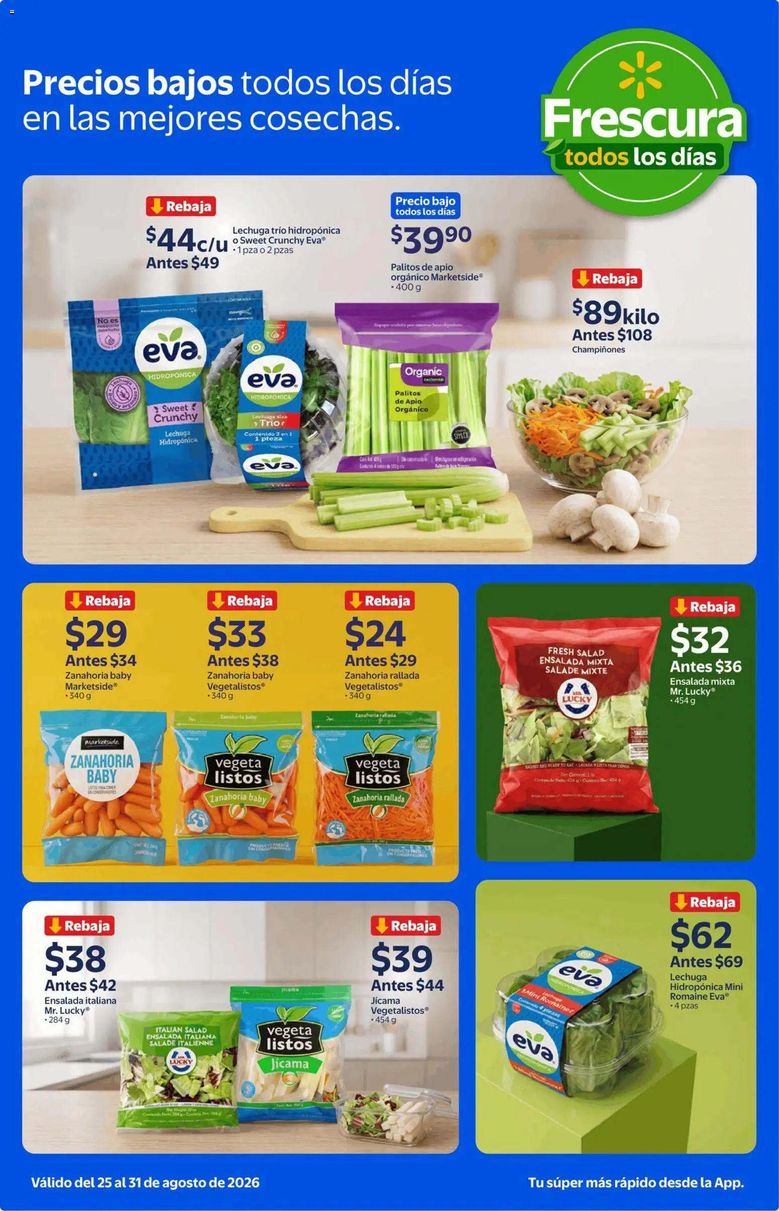 Vista previa las ofertas de la tienda Walmart Express - Walmart Express folleto Calidad y frescura a precios bajos desde el 25/08/2026 