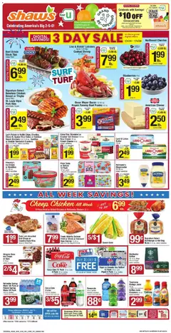 Ad Preview of Shaw's Shaw's Weekly Ad - NH from 07/03/2026