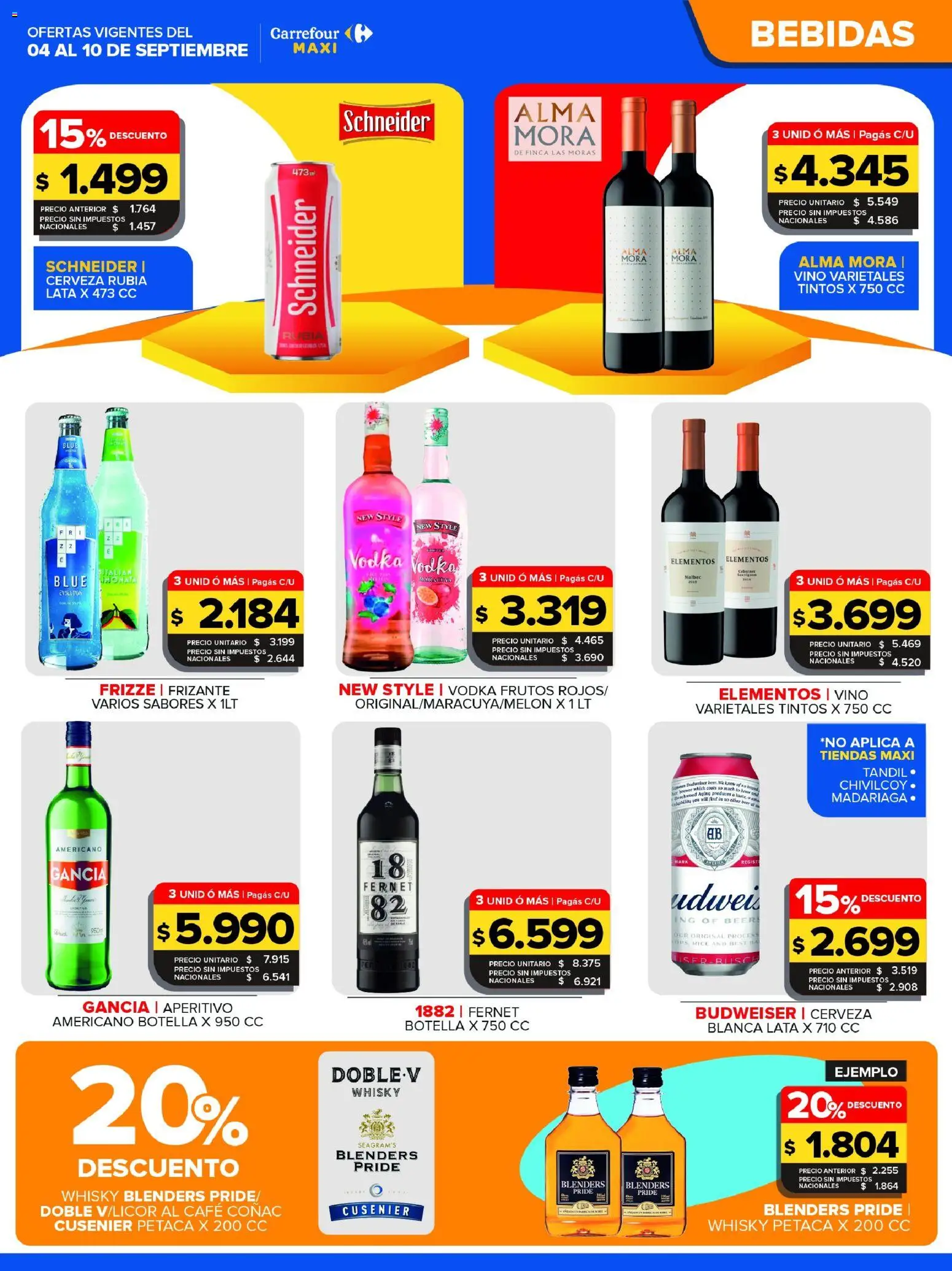 Vista previa del folleto de la tienda Carrefour Maxi válido desde el 04/09/2026 