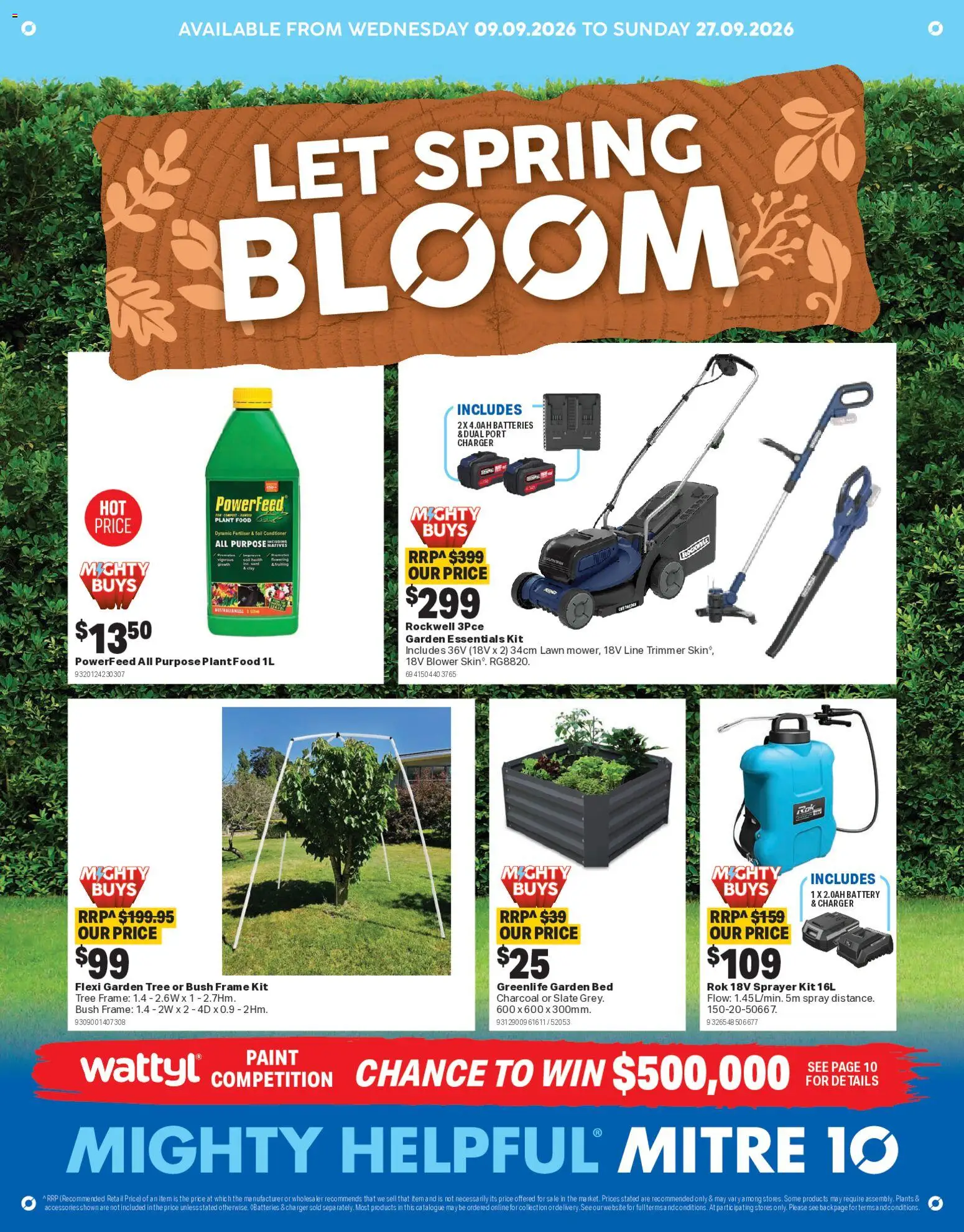 Preview of catalogue Mitre 10 catalogue from shop Mitre 10 valid 09/09/2026