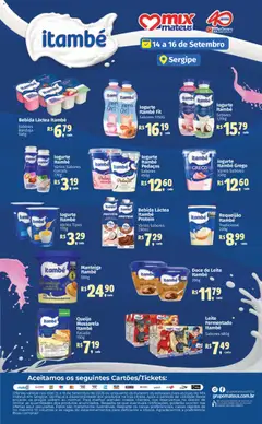 Pré-Visualização do folheto "Mateus ofertas Itambé" da loja Mateus válido a partir de 14/09/2026