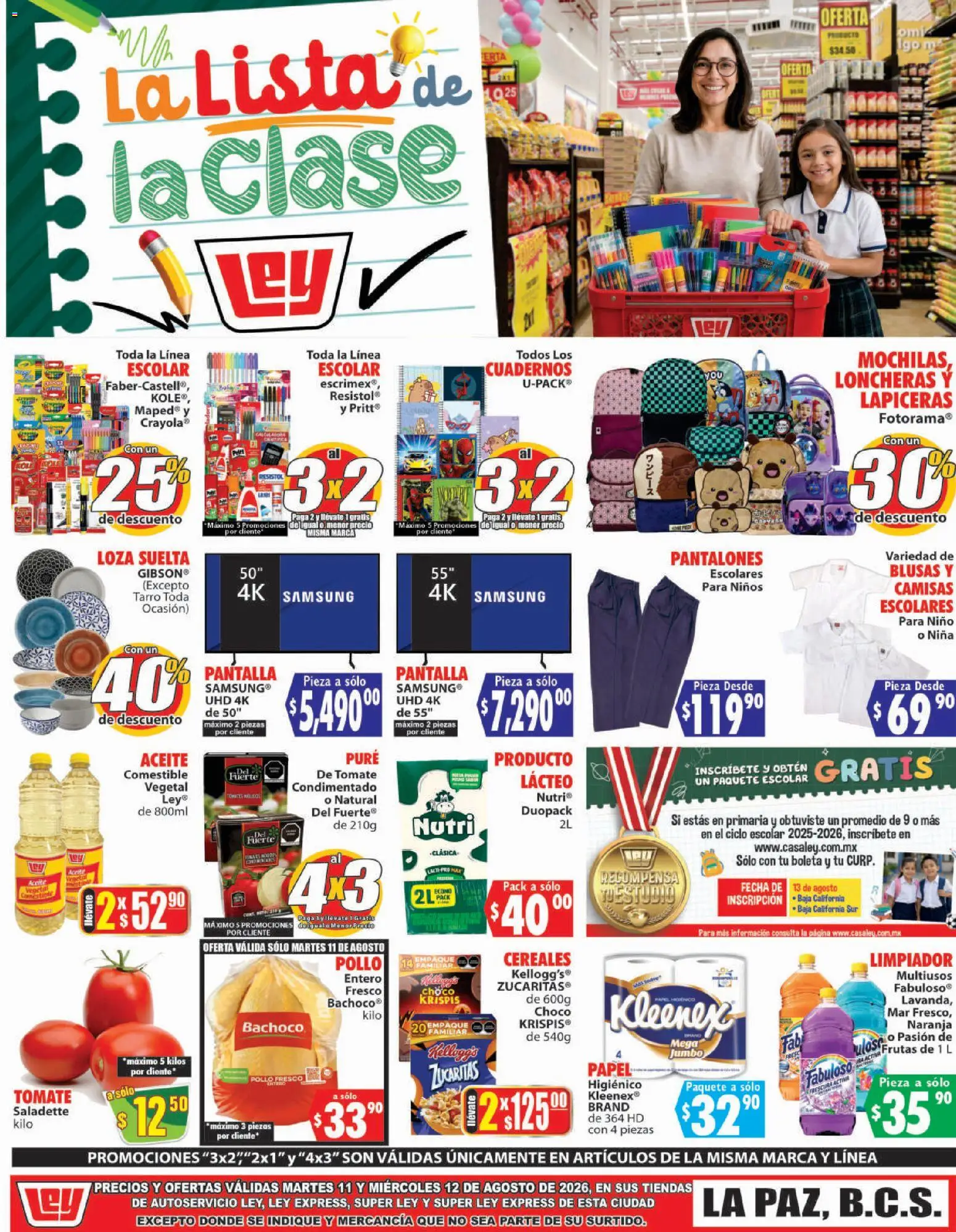 Vista previa las ofertas de la tienda Casa Ley - Casa Ley folleto Autoservicio desde el 11/08/2026 
